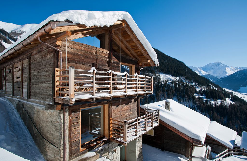 avoid the crowd and rent a beautiful swiss chalet in the alps