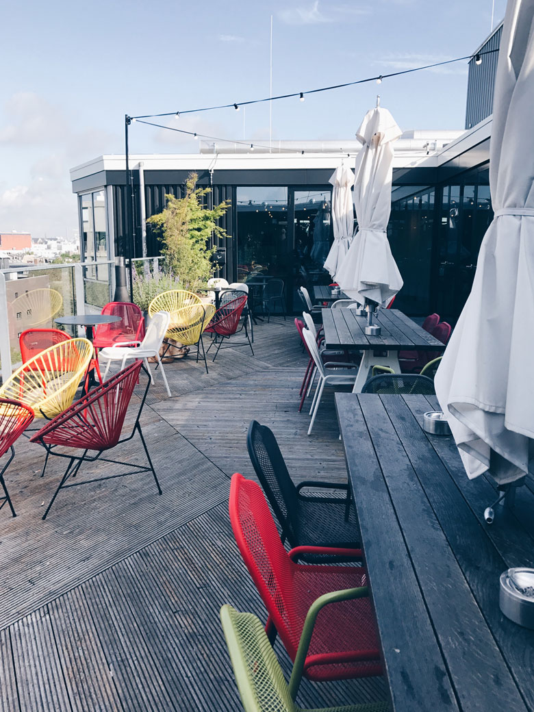 The Zoku hotel in amsterdam, a place were you can unwind and admire the most beautiful view