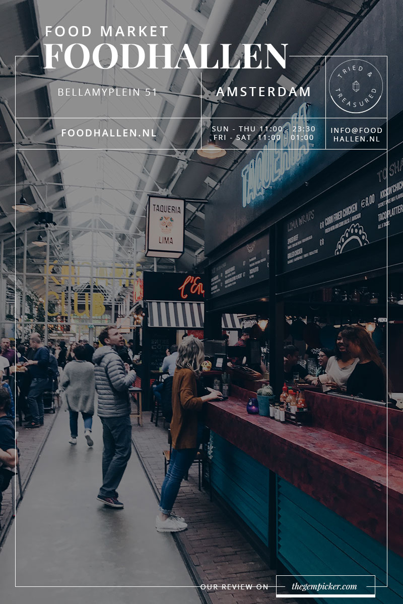 Amsterdam Foodhallen, the best place for foodies