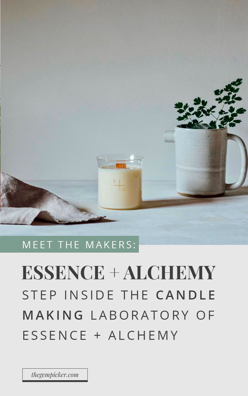The art of candle making with Essence + Alchemy
