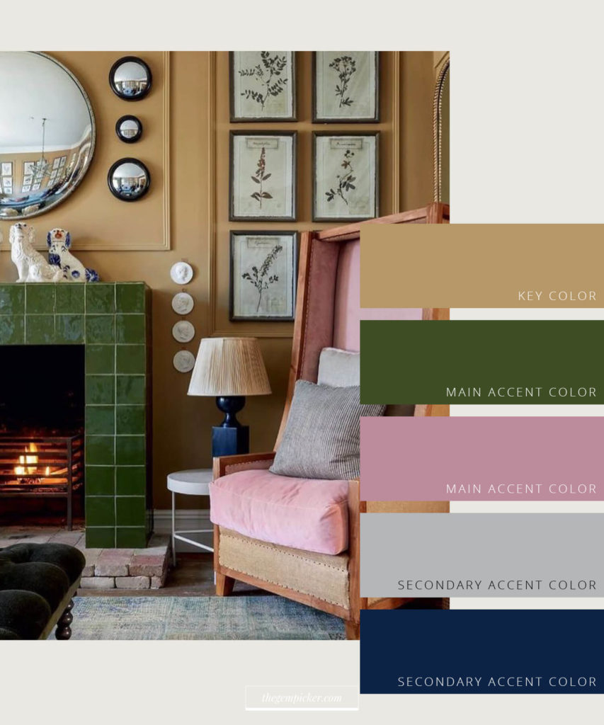 Color palette for home on sale interior