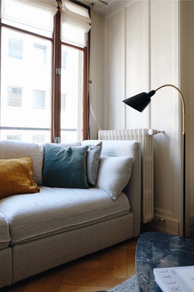 living room floor lamp &tradition