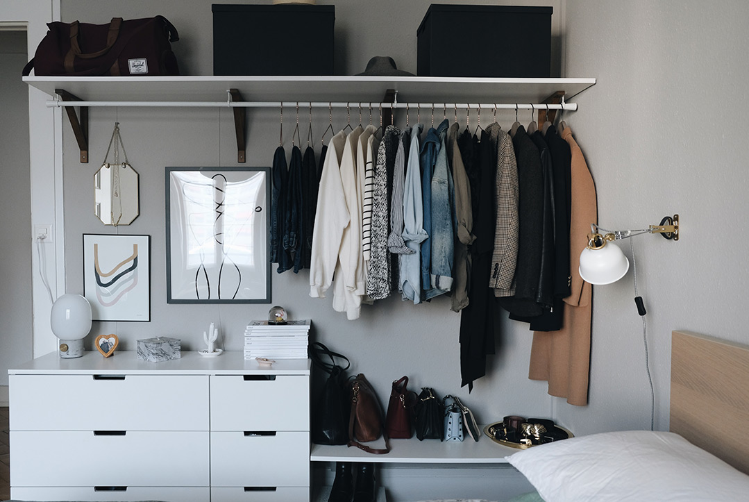 Diy Open Wardrobe Create More Storage, How To Turn A Closet Into Dresser