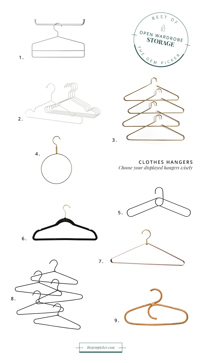 storage essential open wardrobe hangers