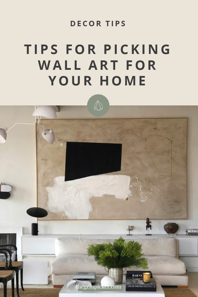 Wall art for the home: how to pick the right art | The Gem Picker