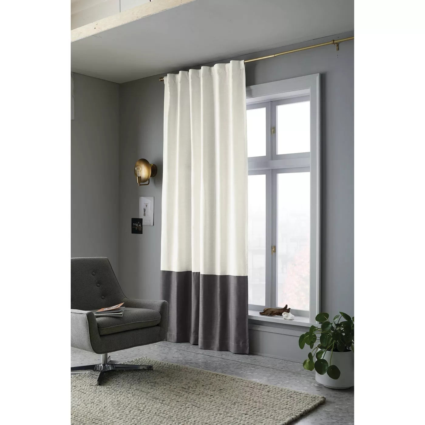 color block curtain strike target