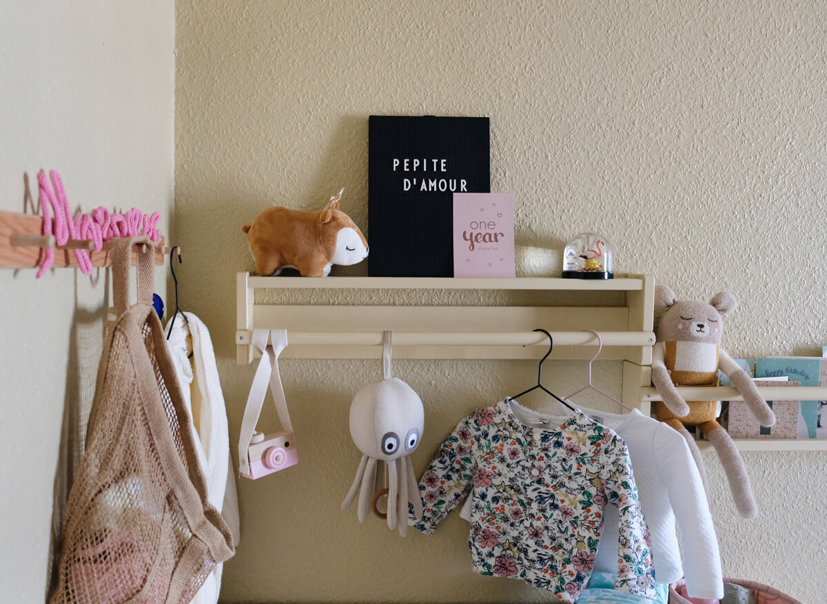 Turning your Ikea dresser into a changing table with this easy trick that requires zero DIY.