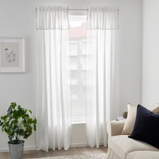 simple linen window curtains ikea moalisa