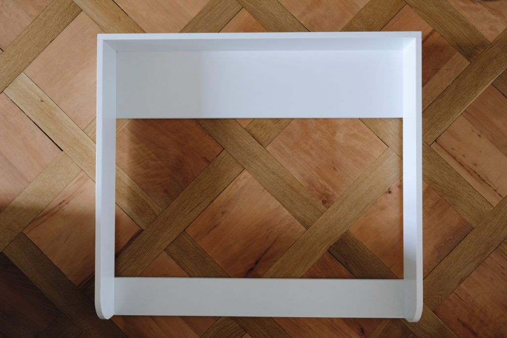 A Simple Hack to Use Your IKEA Dresser As a Changing Table (and totally reversible !) The Gem