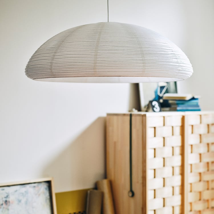 IKEA PS 2026 handmade white pendant lamp shade