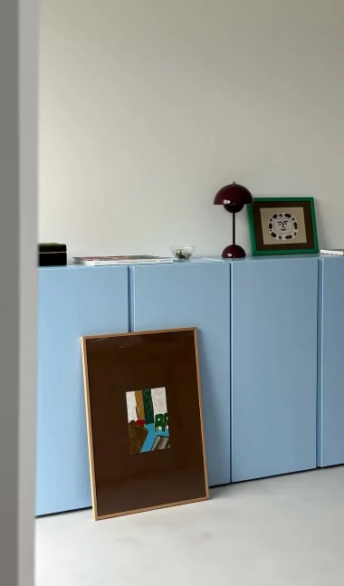 IKEA Ivar hacks painted the same as the wall