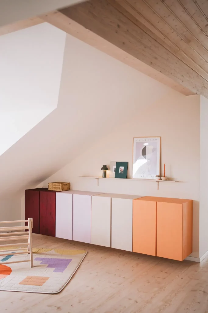 IKEA Ivar hacks painted