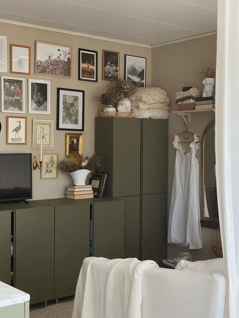 IKEA Ivar hack as a cupboard