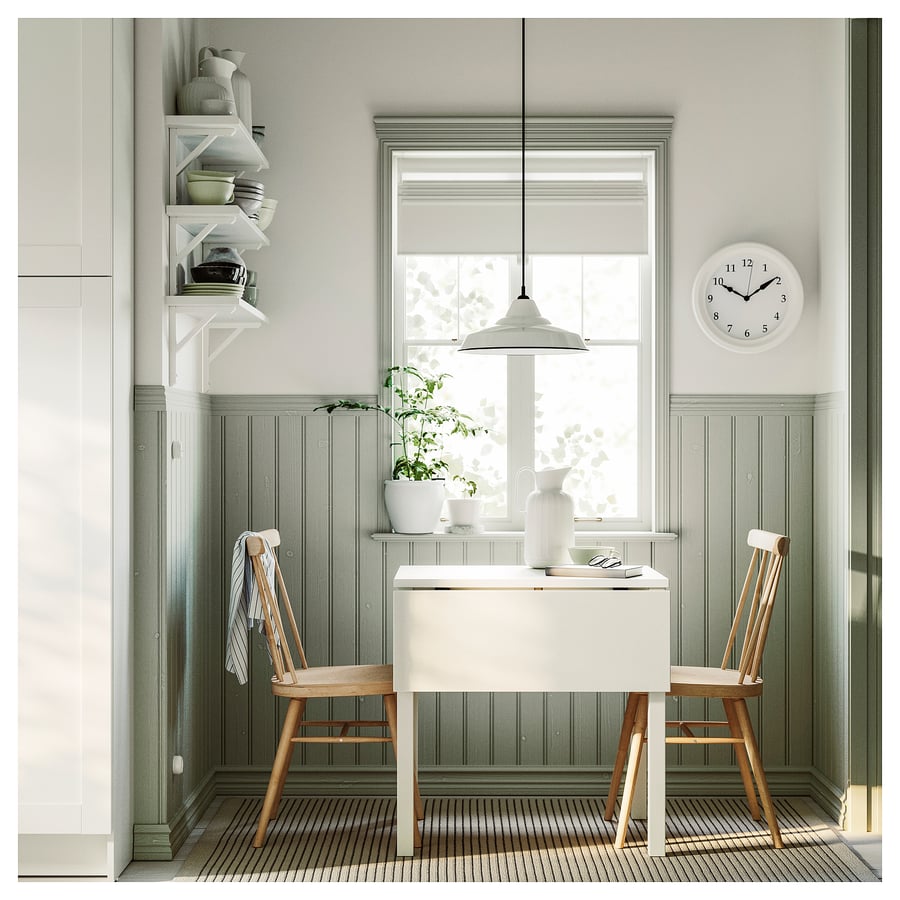 HÖGVED birch veneer chair in a styled interior